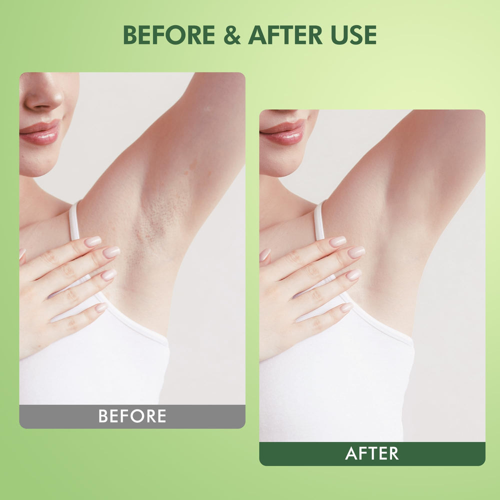 Berlaney body scrub application on skin for smooth, hydrated feel.