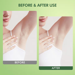 Berlaney body scrub application on skin for smooth, hydrated feel.
