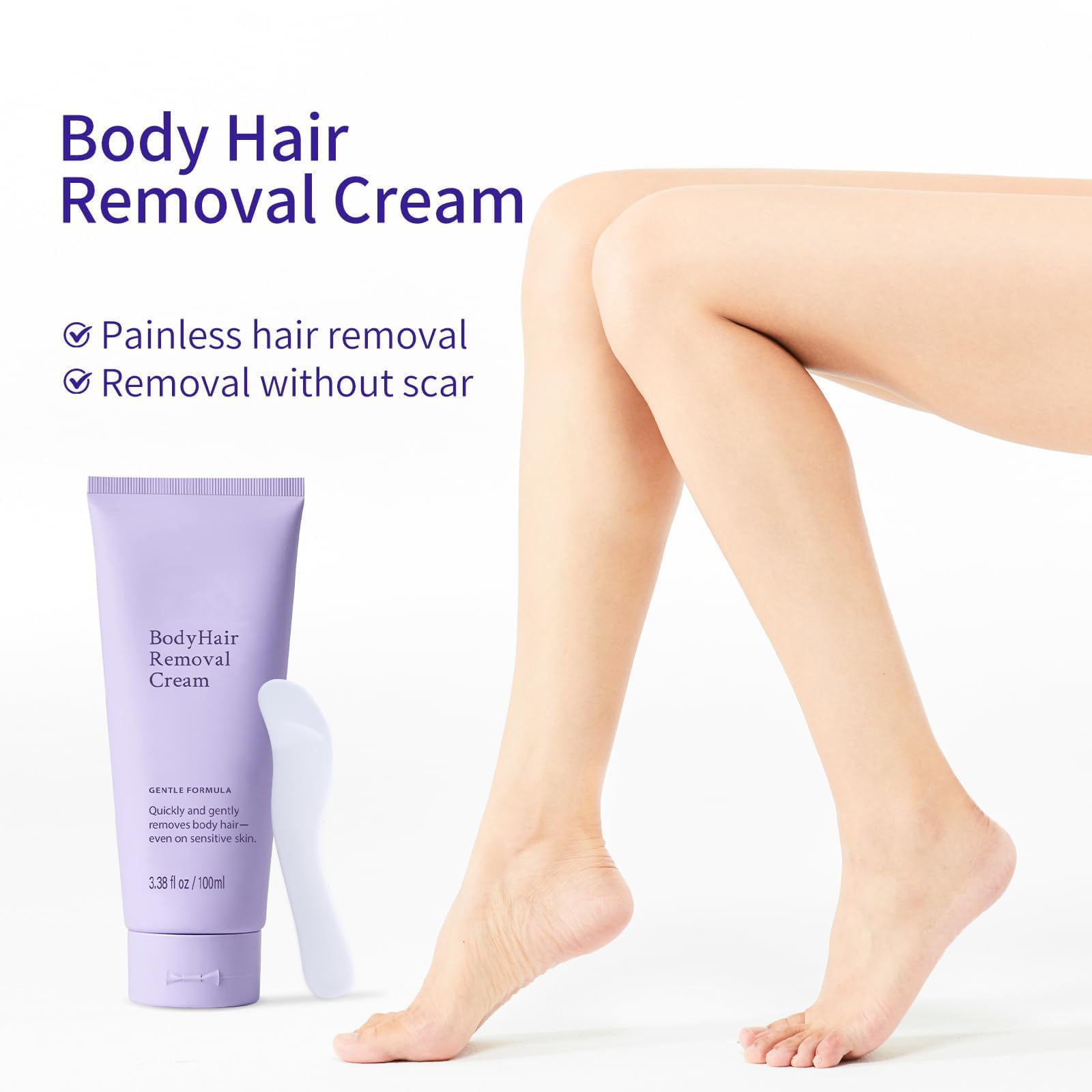 Bership cream texture spread evenly on clean skin for thorough coverage.