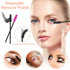 BESARME: brosses mascara jetables pour éviter les bavures et allonger le regard.