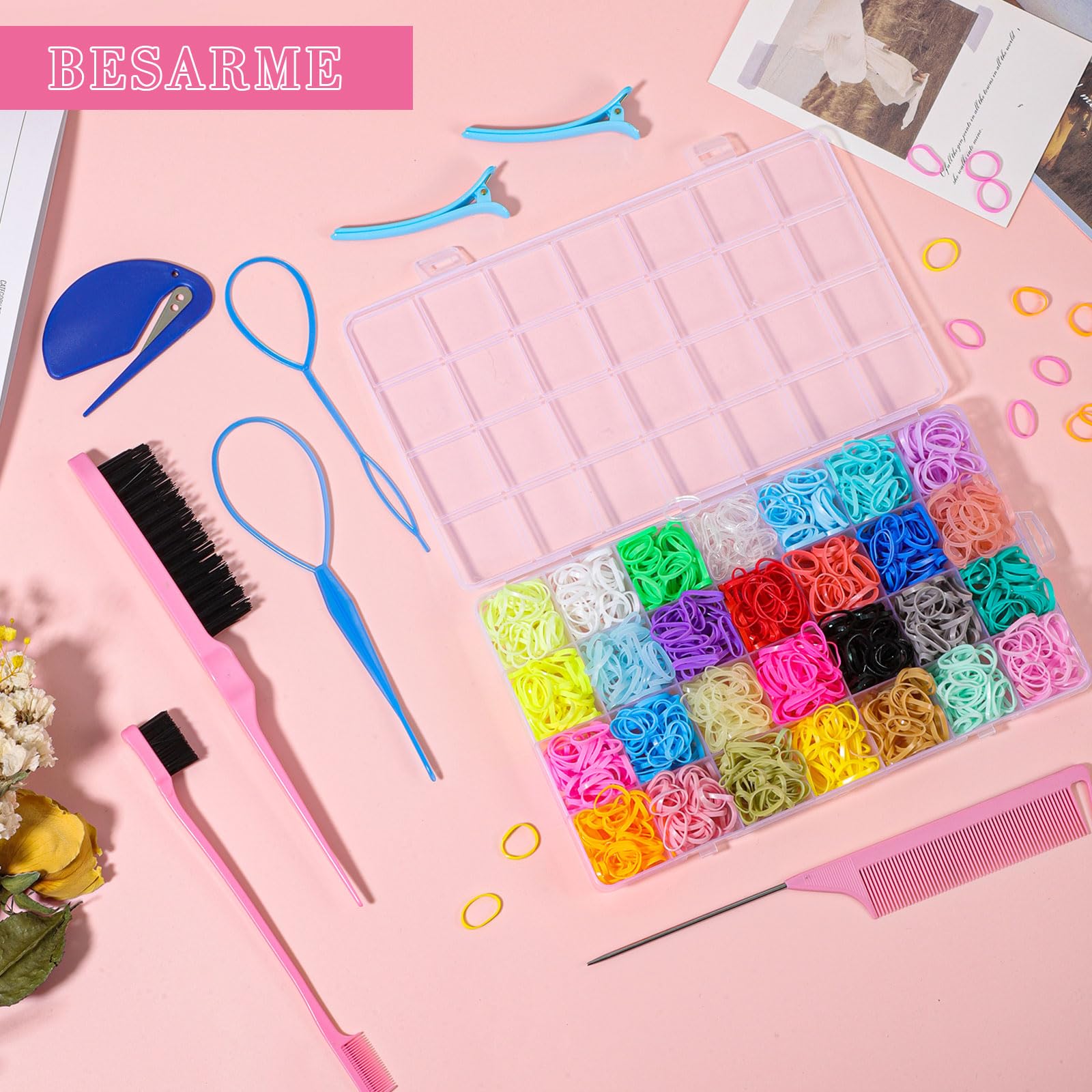 Brosse de teasing Besarme pour volumiser les cheveux