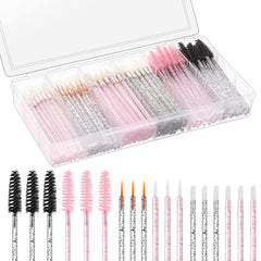 BESARME kit d'applicateurs maquillage cristal pour application précise.