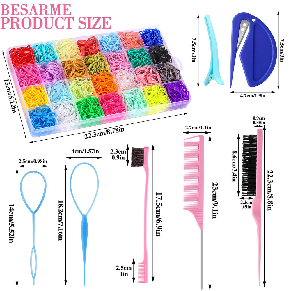 Outils Topsy Tail Besarme pour coiffure facile et rapide