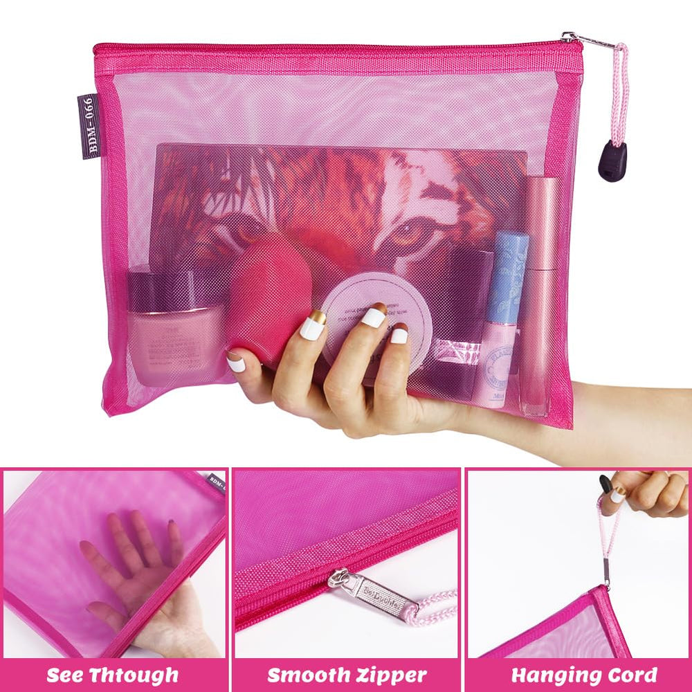 Pochette mesh grande Besharppin: organisation pratique pour les articles volumineux.
