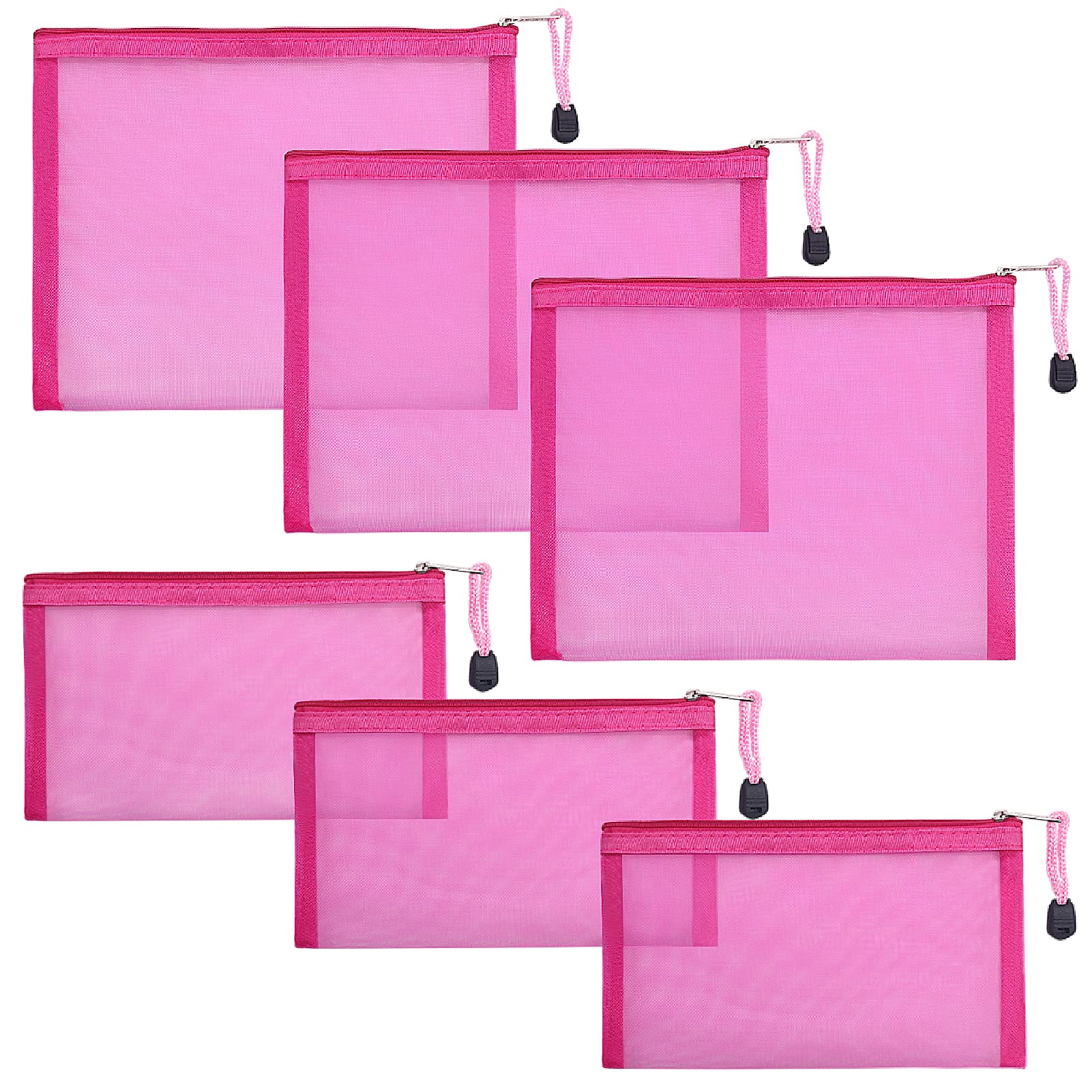 Sacs mesh besharppin: rangement transparent pour le maquillage et les accessoires.