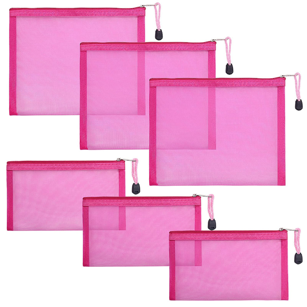 Sacs mesh besharppin: rangement transparent pour le maquillage et les accessoires.