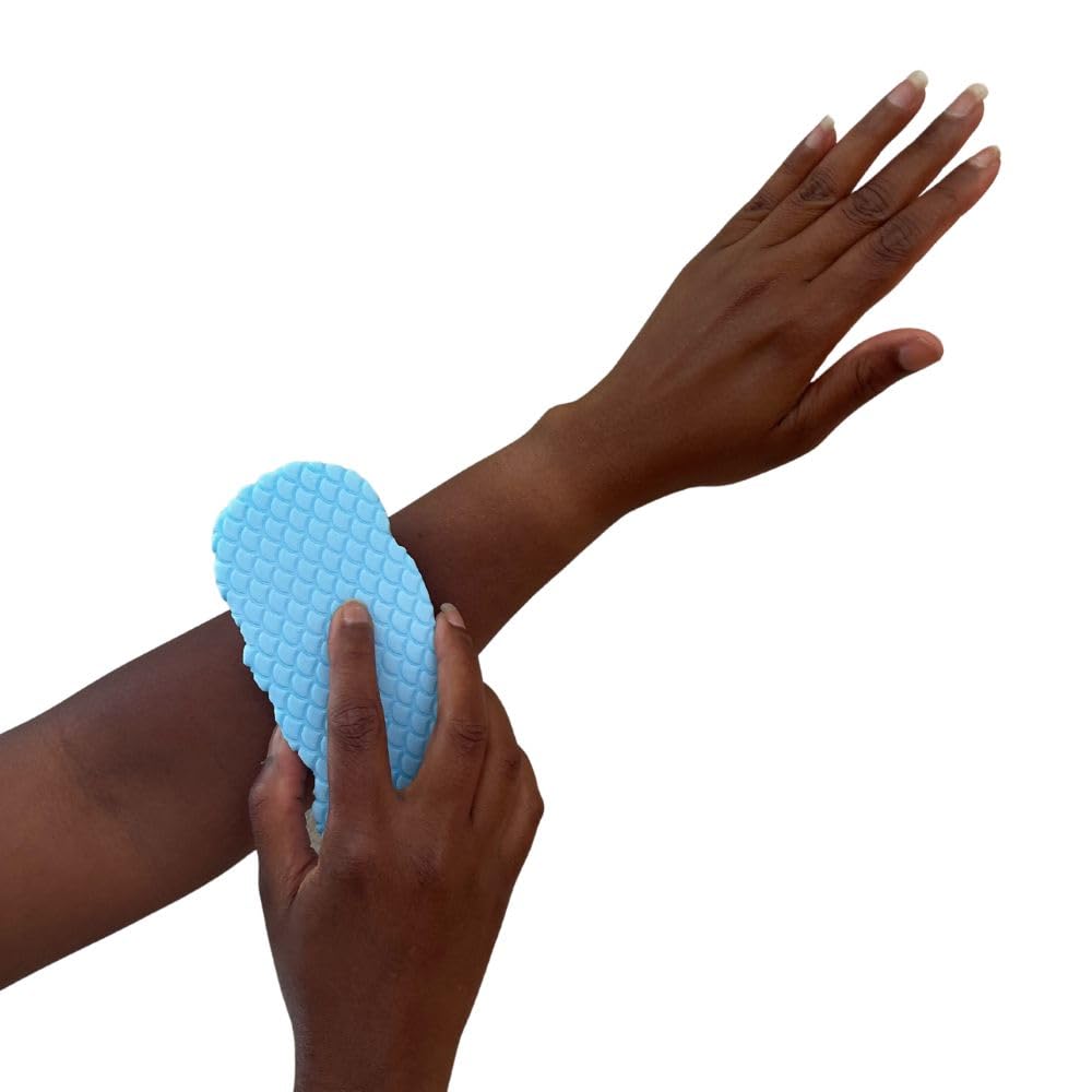 Ensemble Besobella 4 pièces d'éponges exfoliantes pour toute la famille.