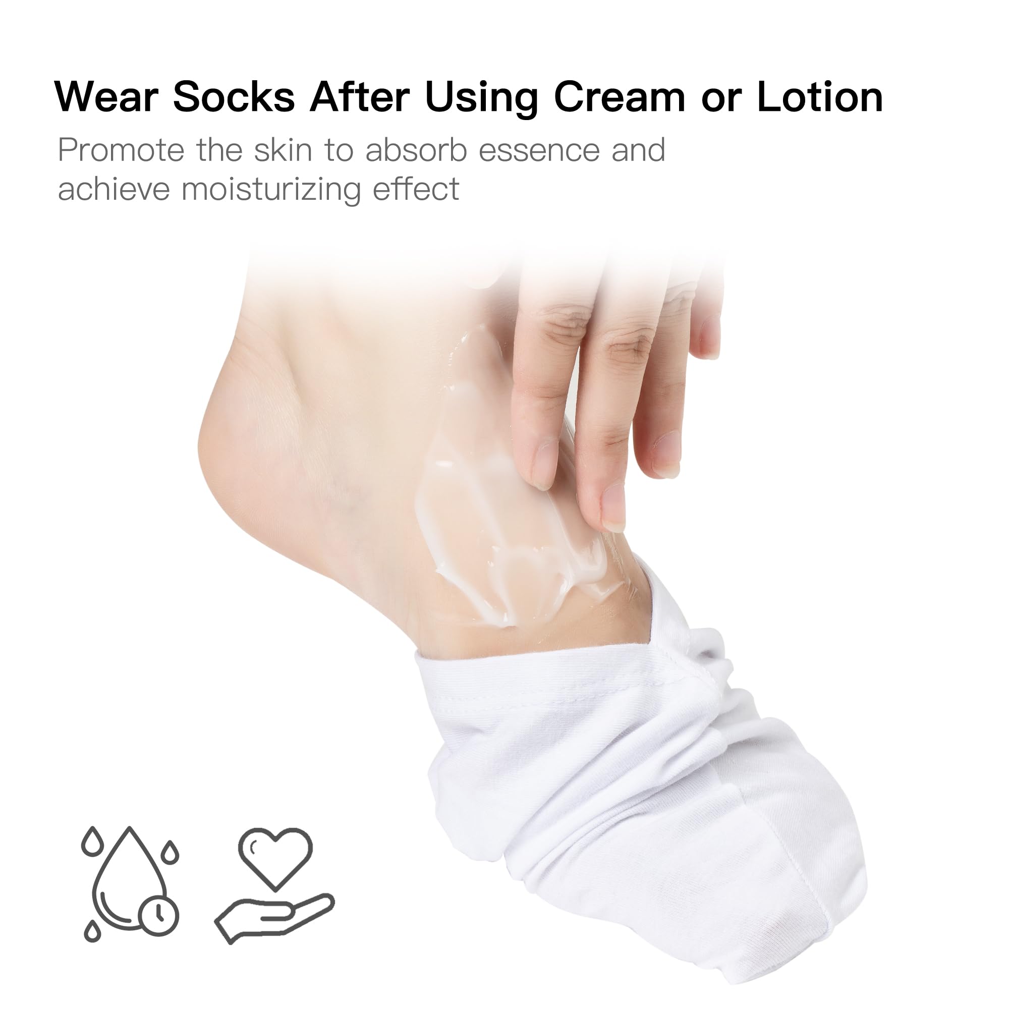 Détail matière coton spandex respirant BESSLEE pour plus de confort.