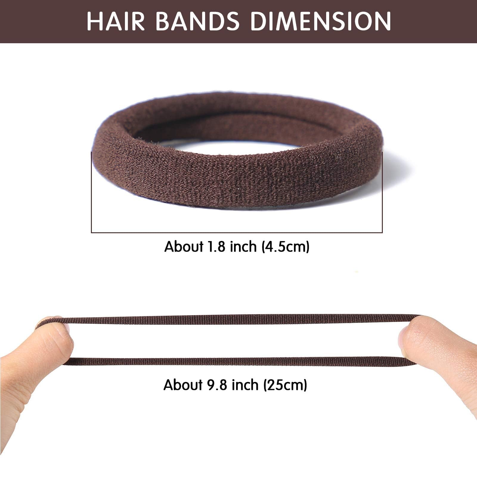 Bessrung bandes douces sans accrocs respectant les cheveux délicats.