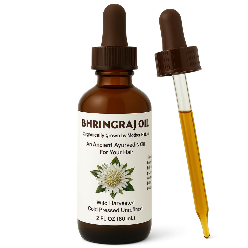 Best Nature's Cosmetics huile bhringraj – soutien possible contre pellicules et brillance accrue