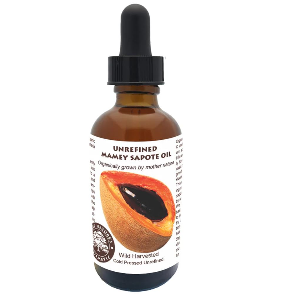 Best Nature's Cosmetics Huile Mamey Sapote: utilisation pré-shampoing pour nourrir les cheveux.