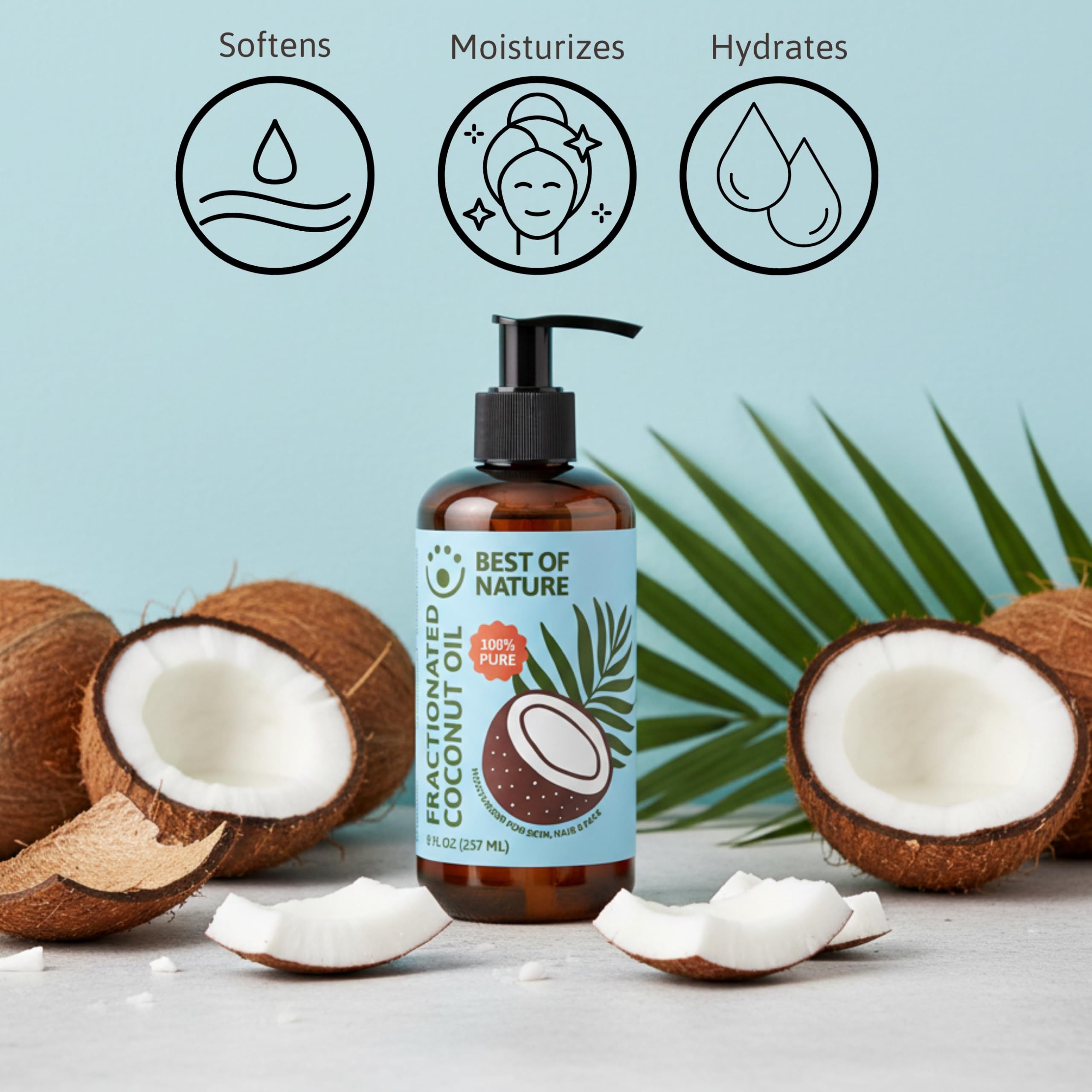 Best of Nature huile coco fractionnée – usage quotidien et soin polyvalent
