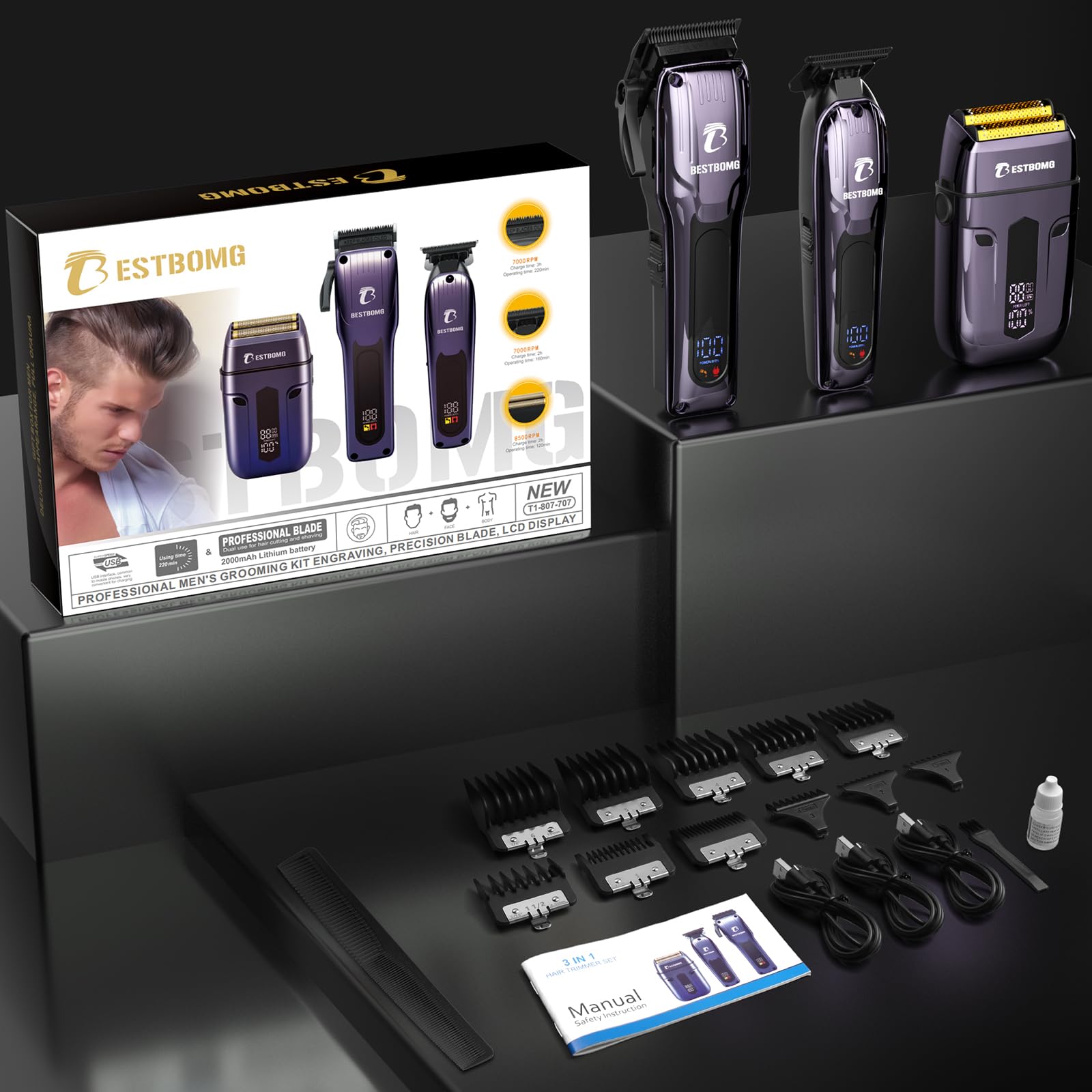 Design esthétique et luxueux du BESTBOMG BS-808C dans la salle de bains