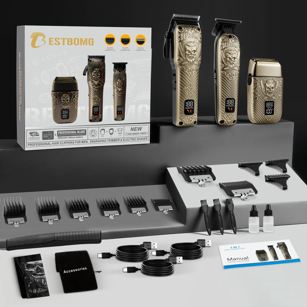 BESTBOMG kit-accessoires-complet, tout pour l’entretien et les finitions.