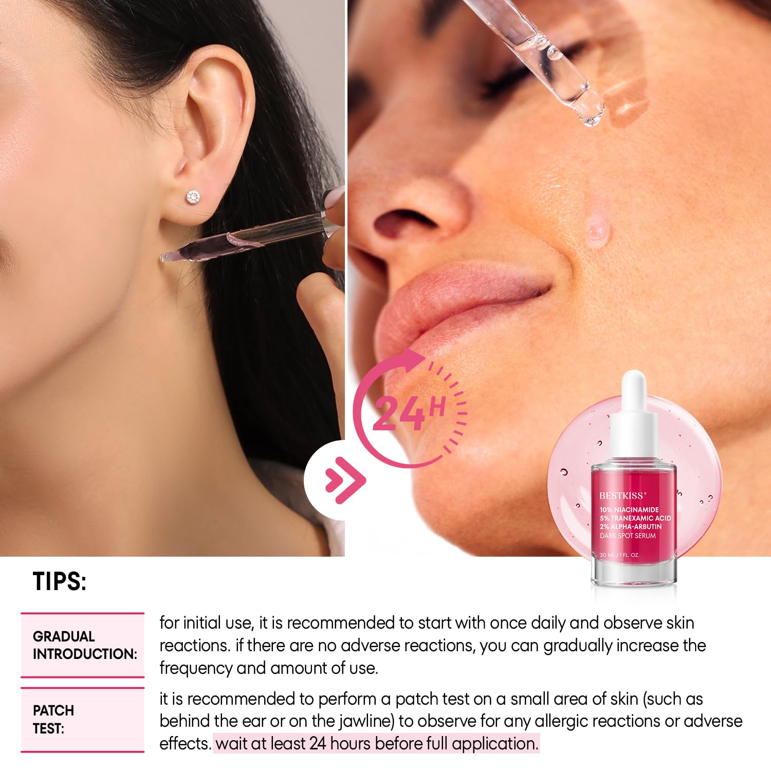 Bestkiss sérum, ceramides renforçant la barrière cutanée