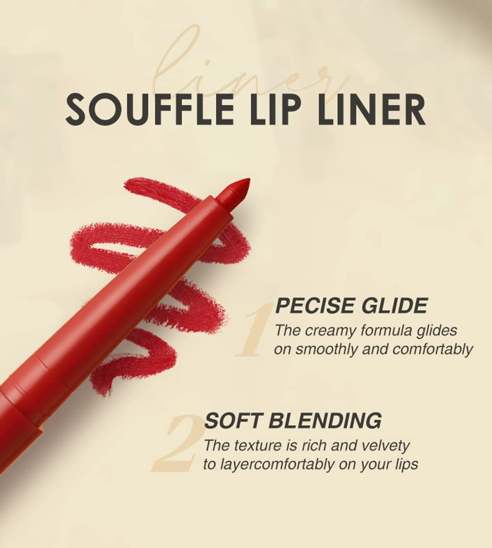 Application rouge à lèvres satinée texture légère et aisée