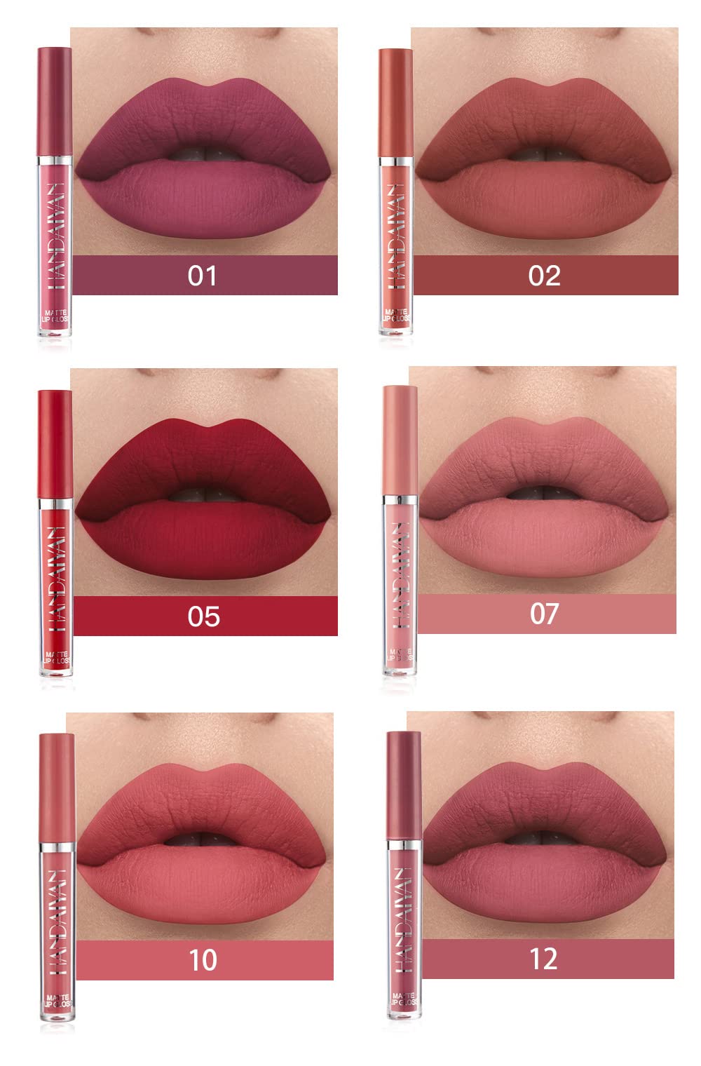 BestLand Lot C – swatch démontrant la couleur matte
