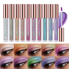 BestLand Ombre liquide glitter multichrome: reflets changeants pour un regard captivant.