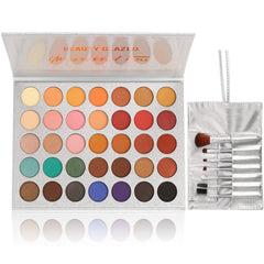 BestLand palette yeux 35 couleurs pour des looks variés et durables.