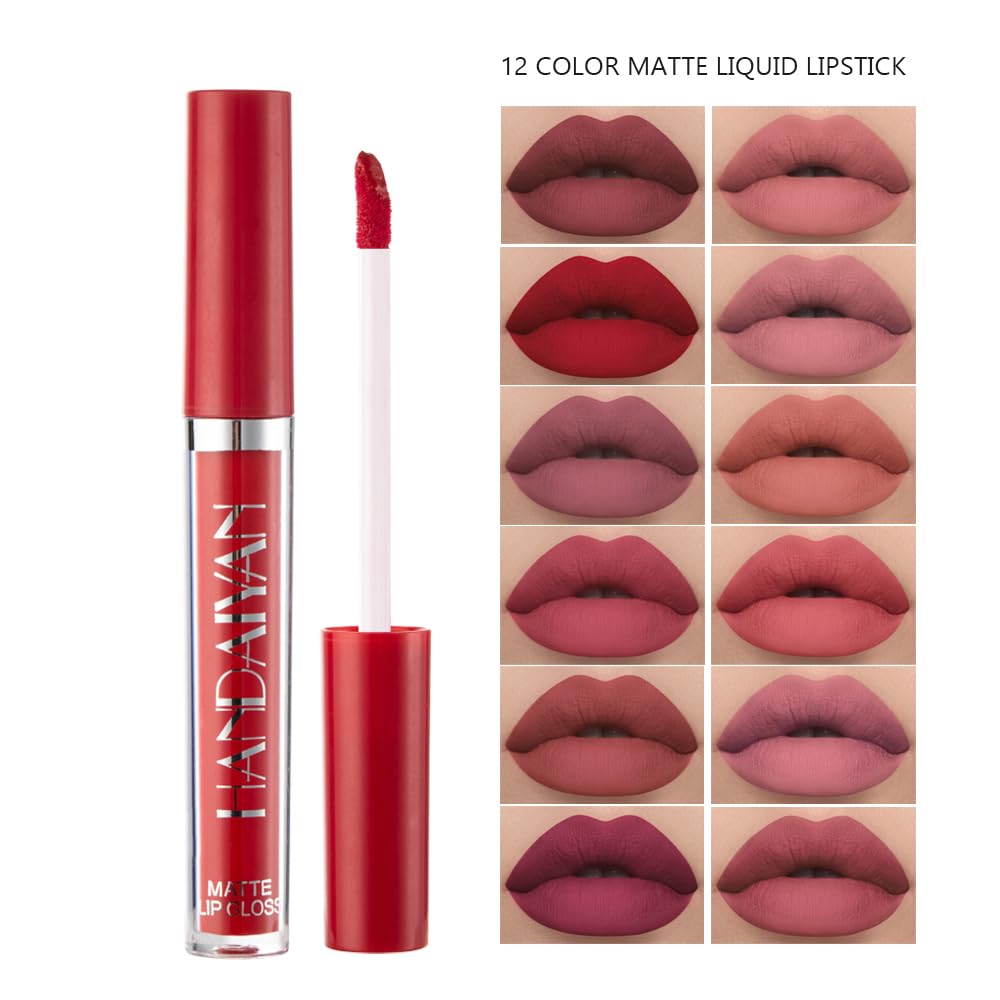 BestLand rose mauve levres liquide matte pour un look quotidien frais