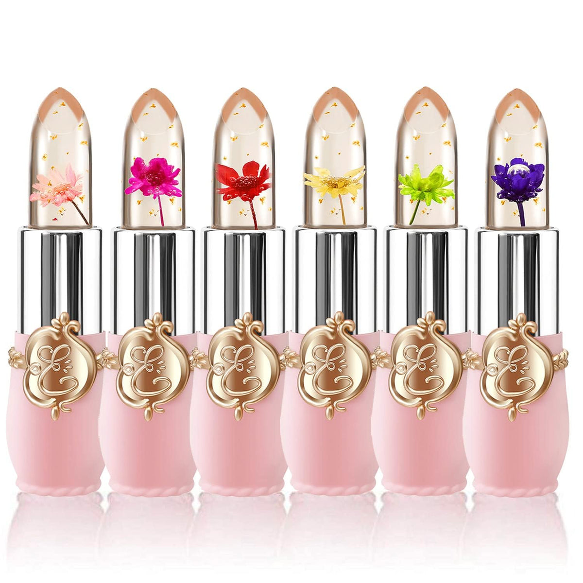 BestLand rouge a levres avec fleur, hydratation subtile et couleur unique
