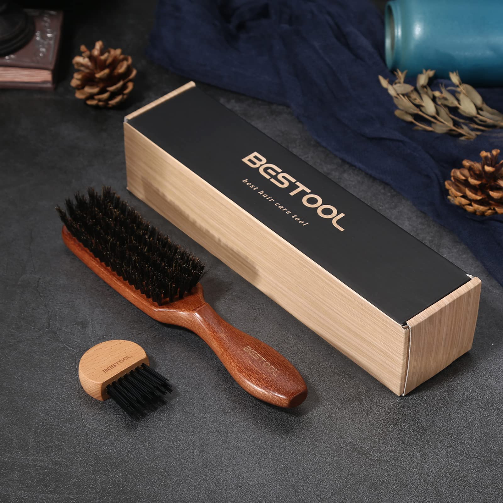 BESTOOL brosse-cheveux idee cadeau pour homme et femme.
