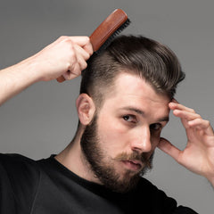 BESTOOL brosse-cheveux ergonomique avec manche pour coiffage précis.
