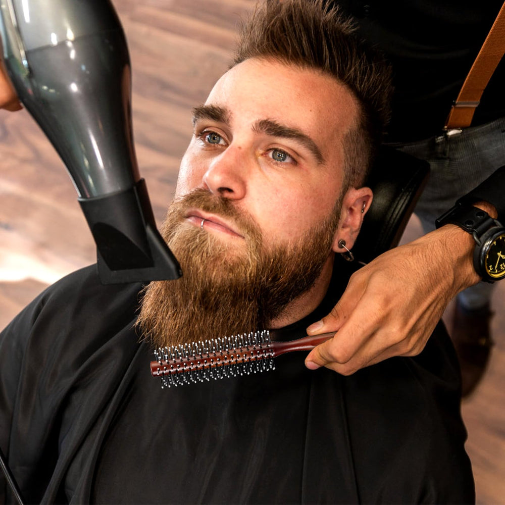 BESTOOL cadeau idéal, brosse barbe et cheveux pour homme.
