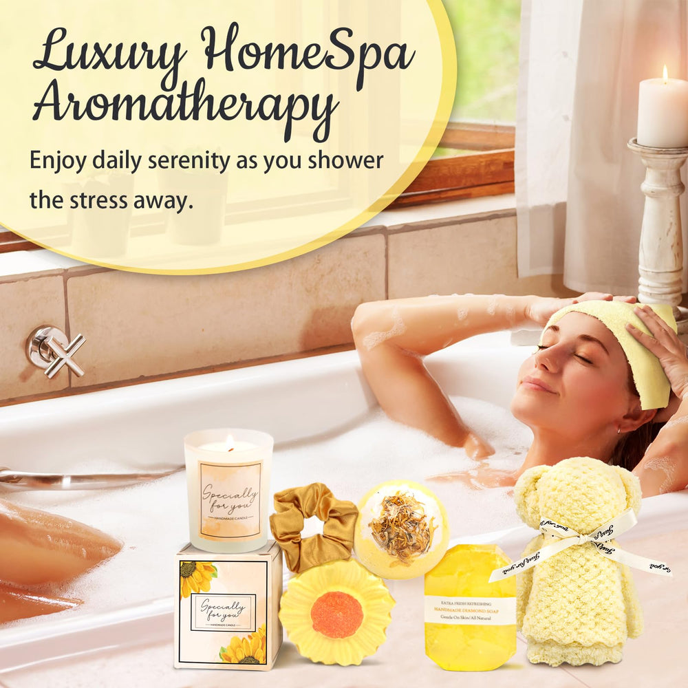 Betem boules de bain citron, éveillent les sens et relaxent.