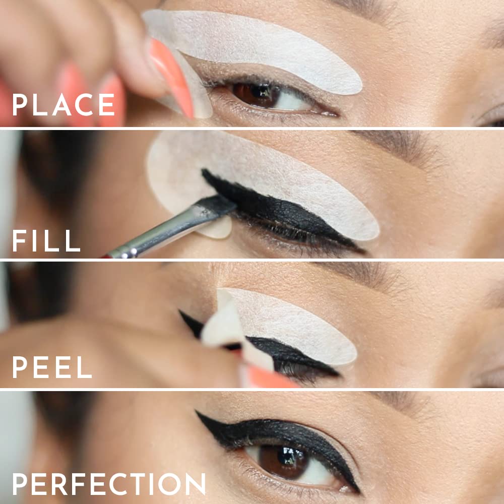 Beth Bender Beauty Eye Candy Stencils polyvalents, compatibles avec gel, poudre et paillettes