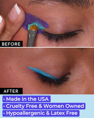 Beth Bender Beauty Pro Go Eyeliner Pochoir utilisation rapide pour un maquillage efficace.
