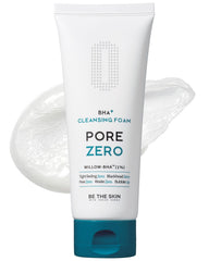BE THE SKIN BHA+ Pore Zero, mousse douce du flacon nettoyant en douceur.