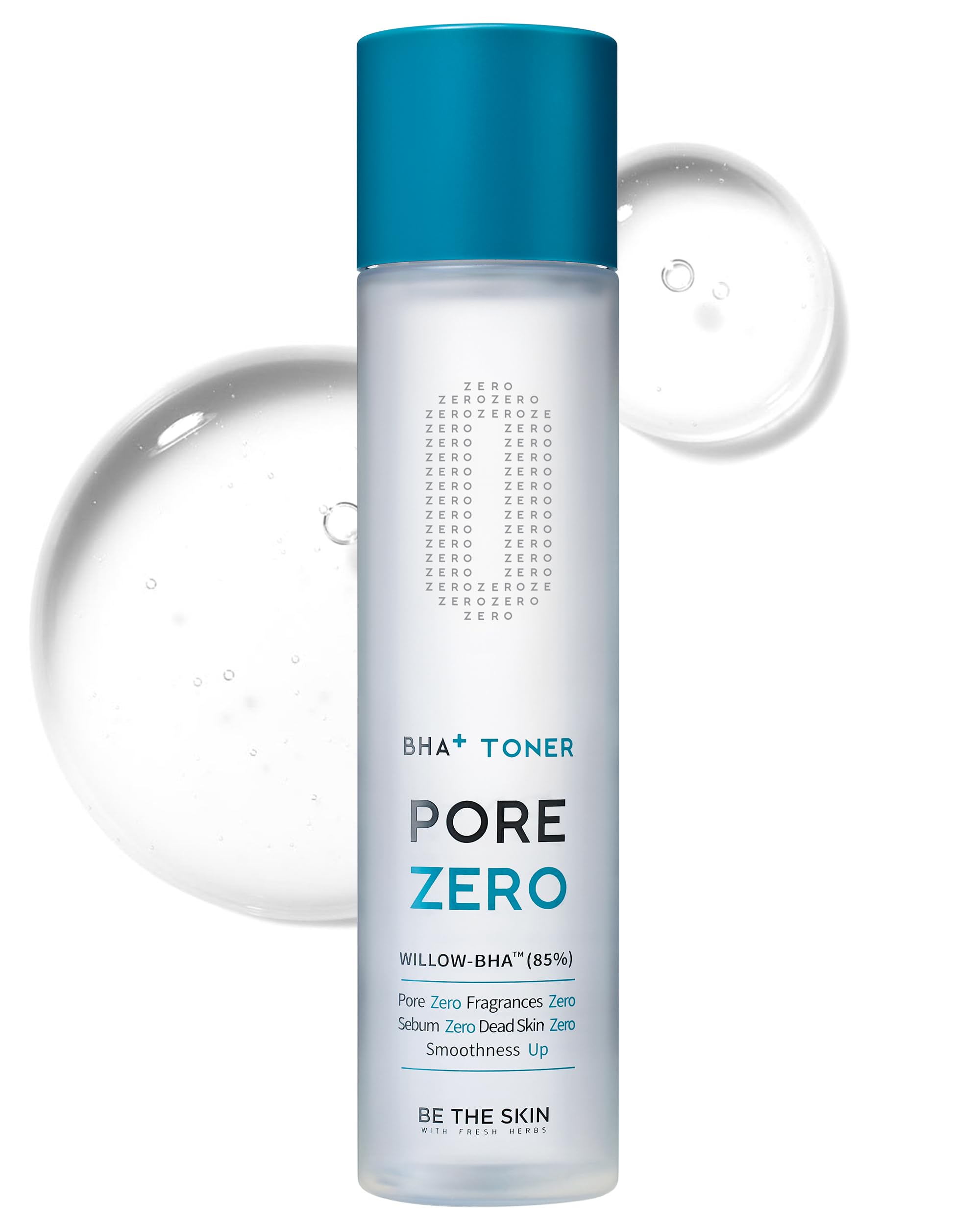 BE THE SKIN BHA+ Bouteille de tonique, exfoliation quotidienne douce.