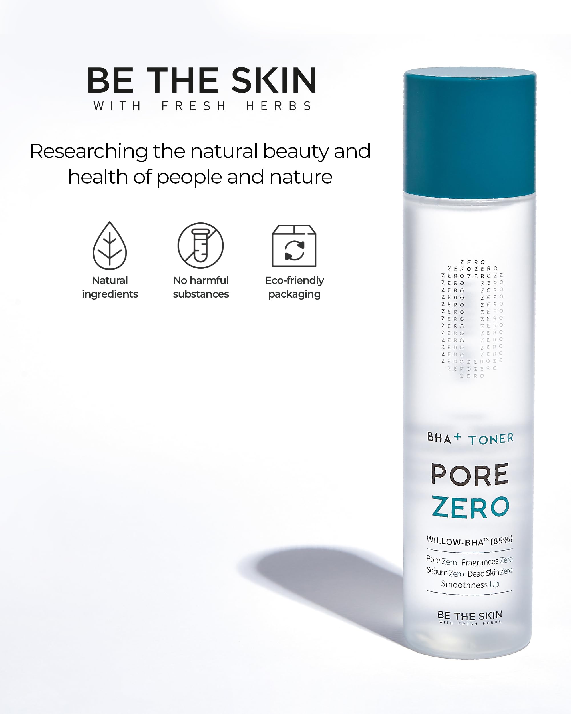 BE THE SKIN BHA+ Étapes simples pour routine équilibrée.