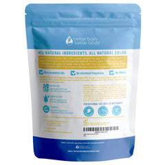 Detox salt crystals closeup highlighting minerals for relaxation