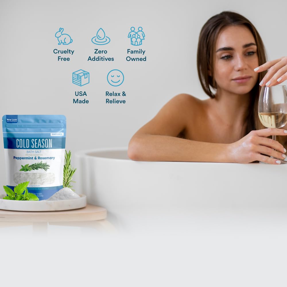 Better Bath Better Body, huiles essentielles romarin-menthe pour une expérience sensorielle apaisante.