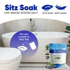 Better Bath Better Body Sitz Bath – sel d’Epsom USP pour un bain potentiellement relaxant.