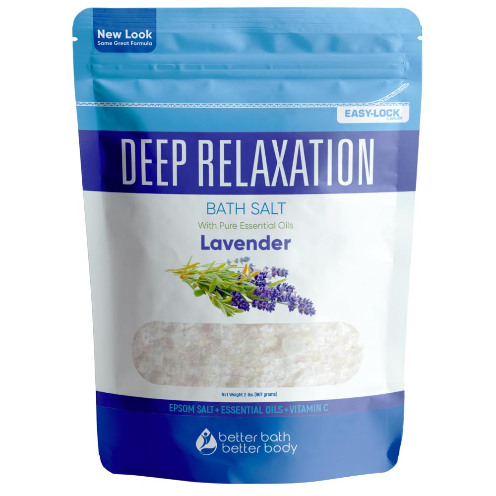 Better Bath Better Body sel Epsom à la lavande pour relaxation rapide au bain
