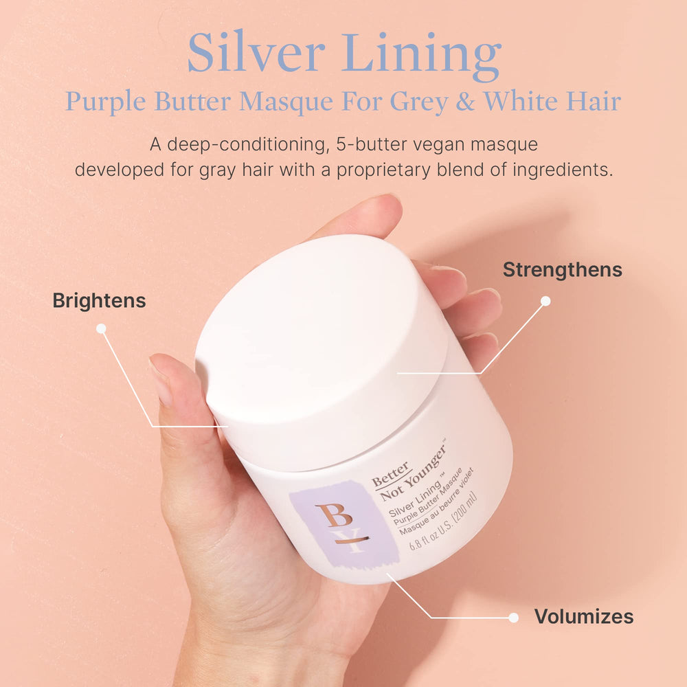 Better Not Younger: masque violet neutralisant les reflets jaunes.