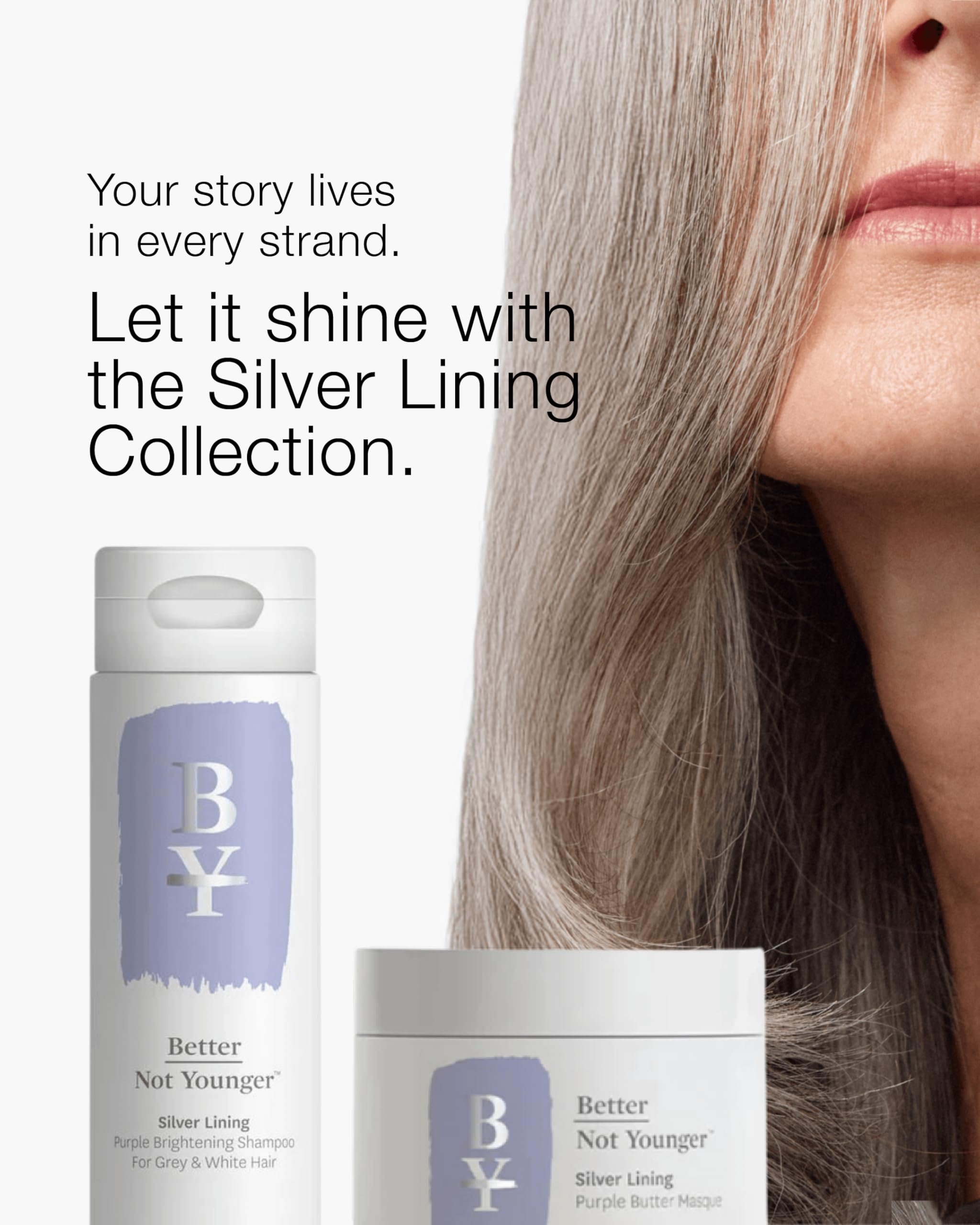 Better Not Younger: soin sans sulfates et parabènes pour cheveux colorés.