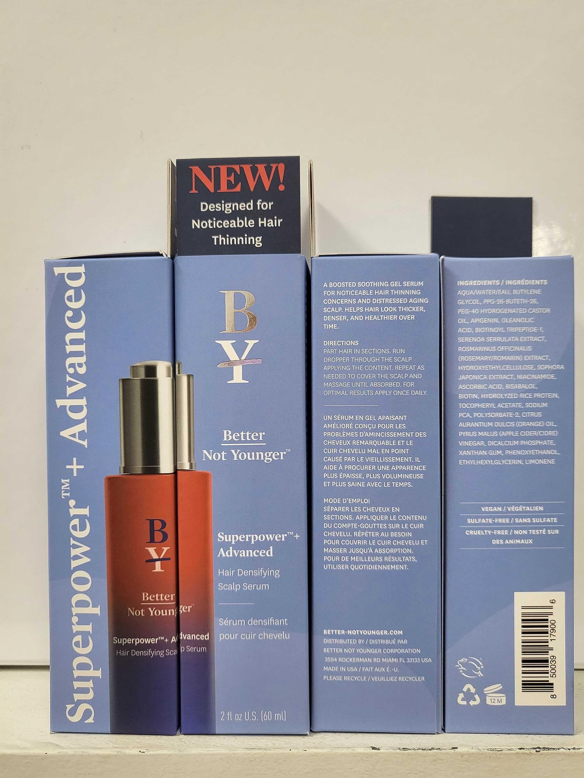 Routine nocturne avec Better Not Younger pour cheveux soignés