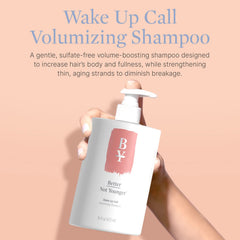 Better Not Younger: Texture crémeuse – shampooing biotine pour cheveux plus épais.