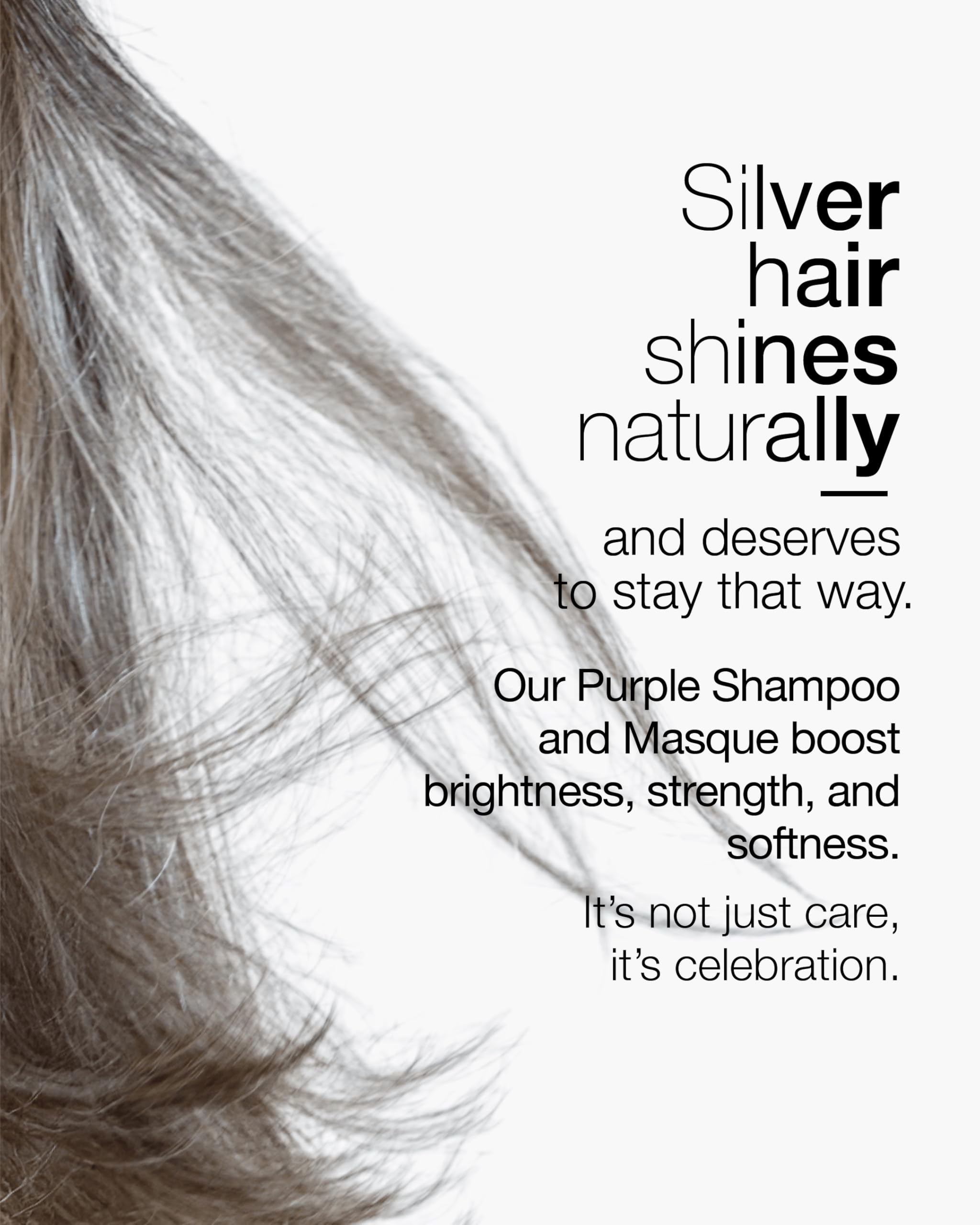 Better Not Younger: application rapide après-shampoing en 1 à 2 minutes.