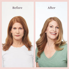 Better Not Younger vitamine E offre des nutriments pour des cheveux doux.