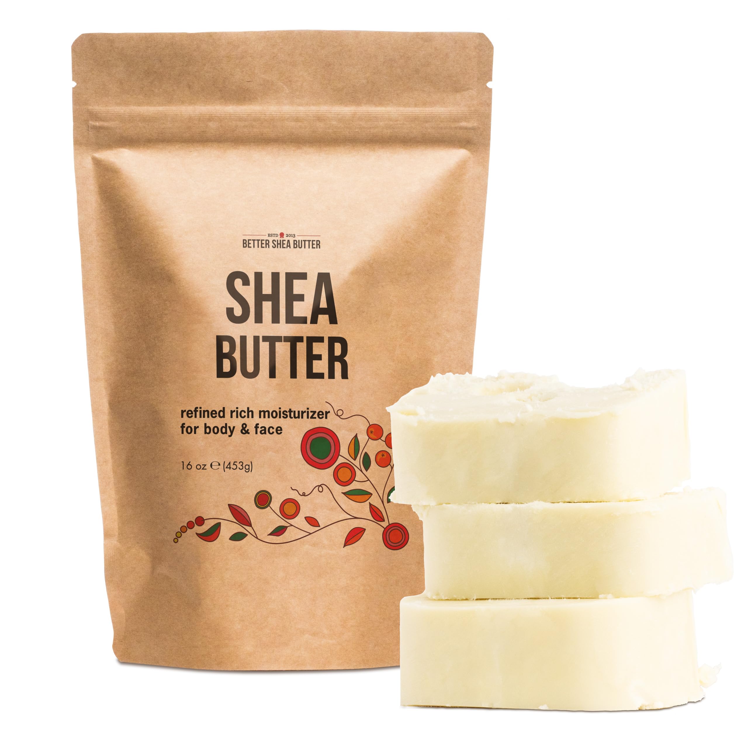 Better Shea Butter Barre 1 Livre — emballage pratique et élégant.