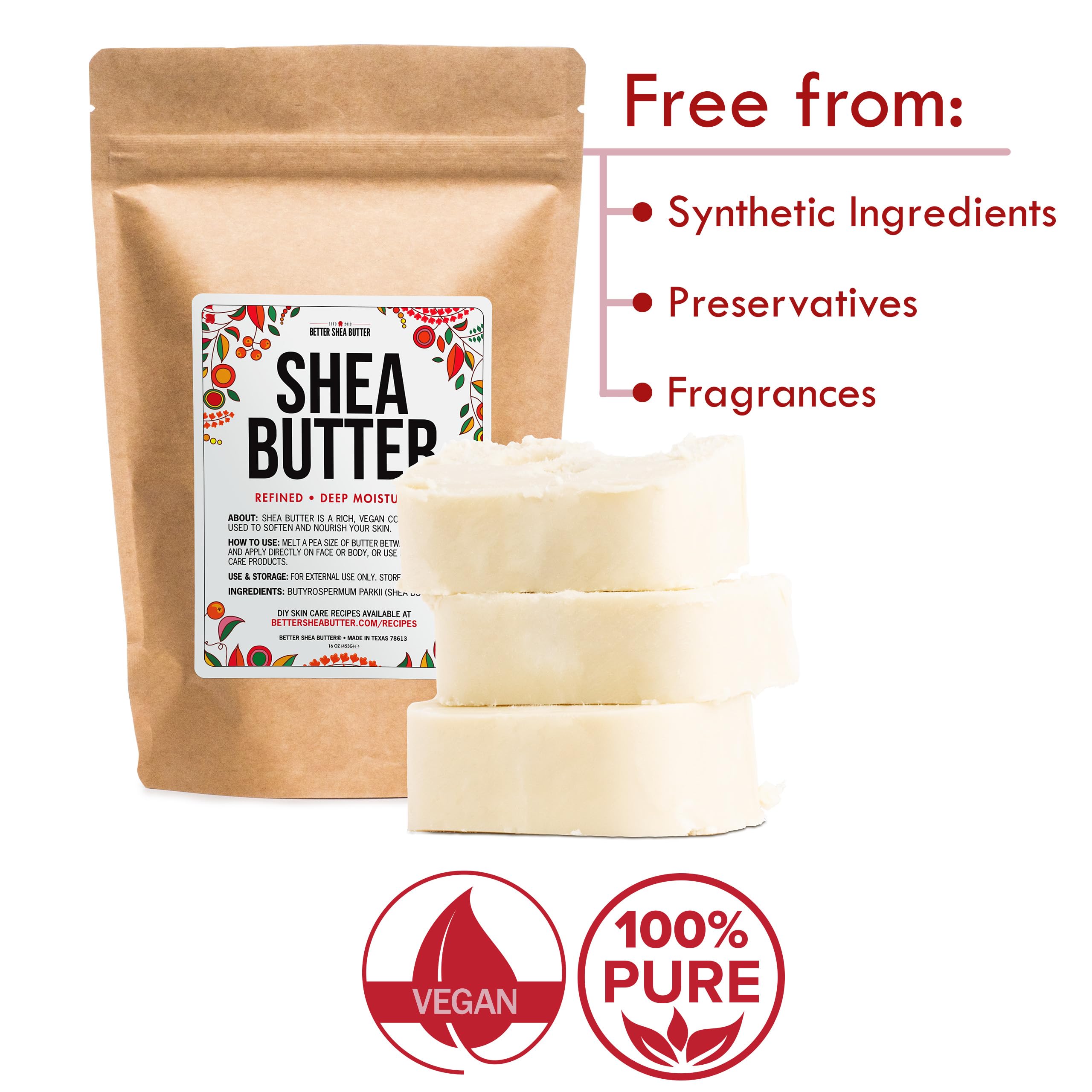 Better Shea Butter Base cosmétique maison pour crèmes et beurres.