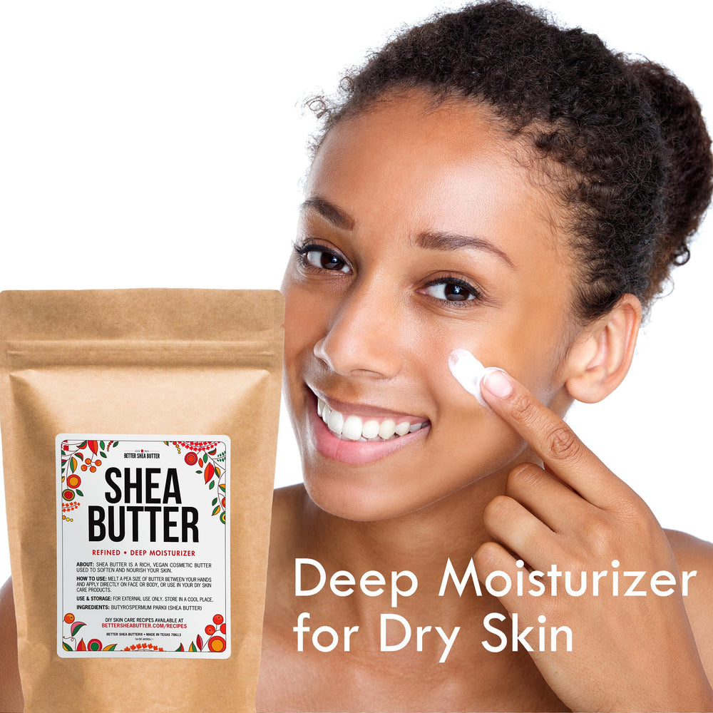 Better Shea Butter Baume lèvres base, sans parfum.