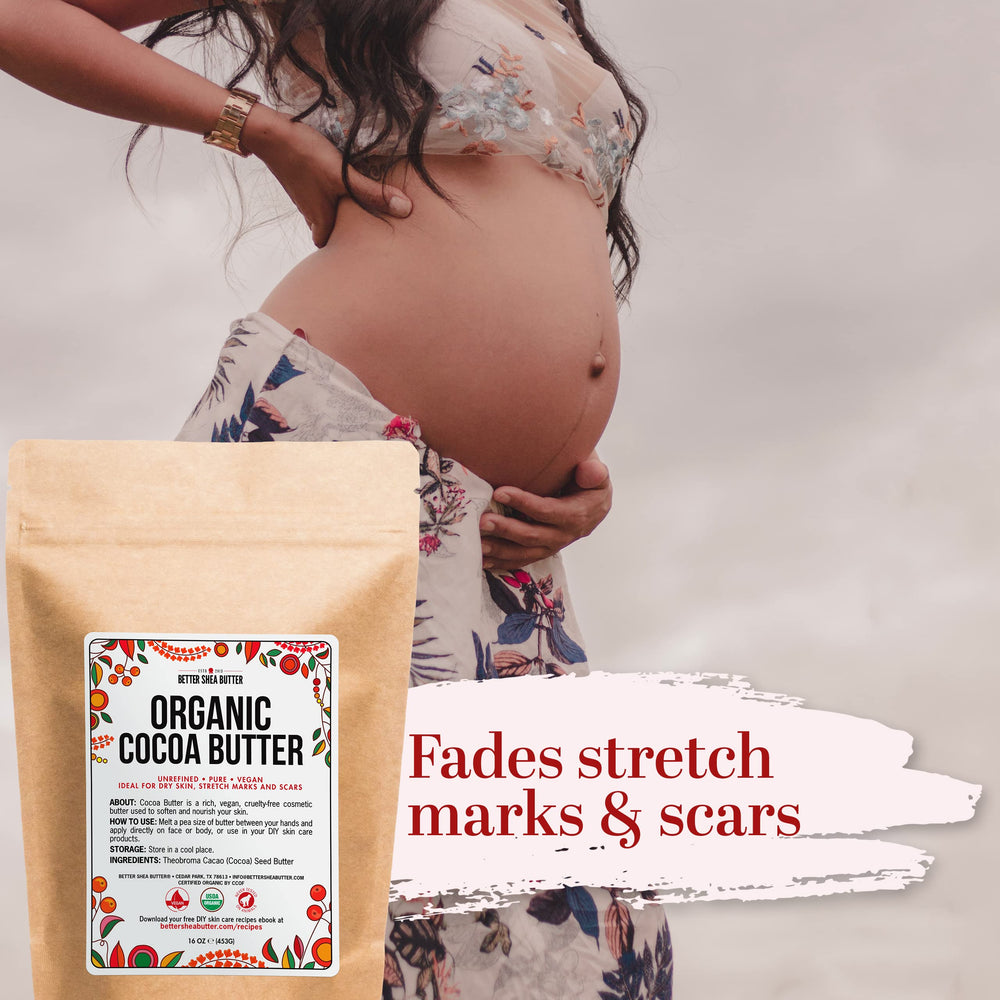 Beurre cacao brut Better Shea Butter – application sur peau douce et rapide