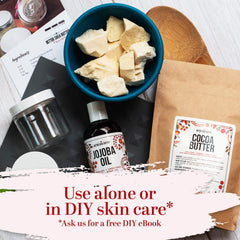 Beurre cacao brut Better Shea Butter – parfum chocolat discret après application