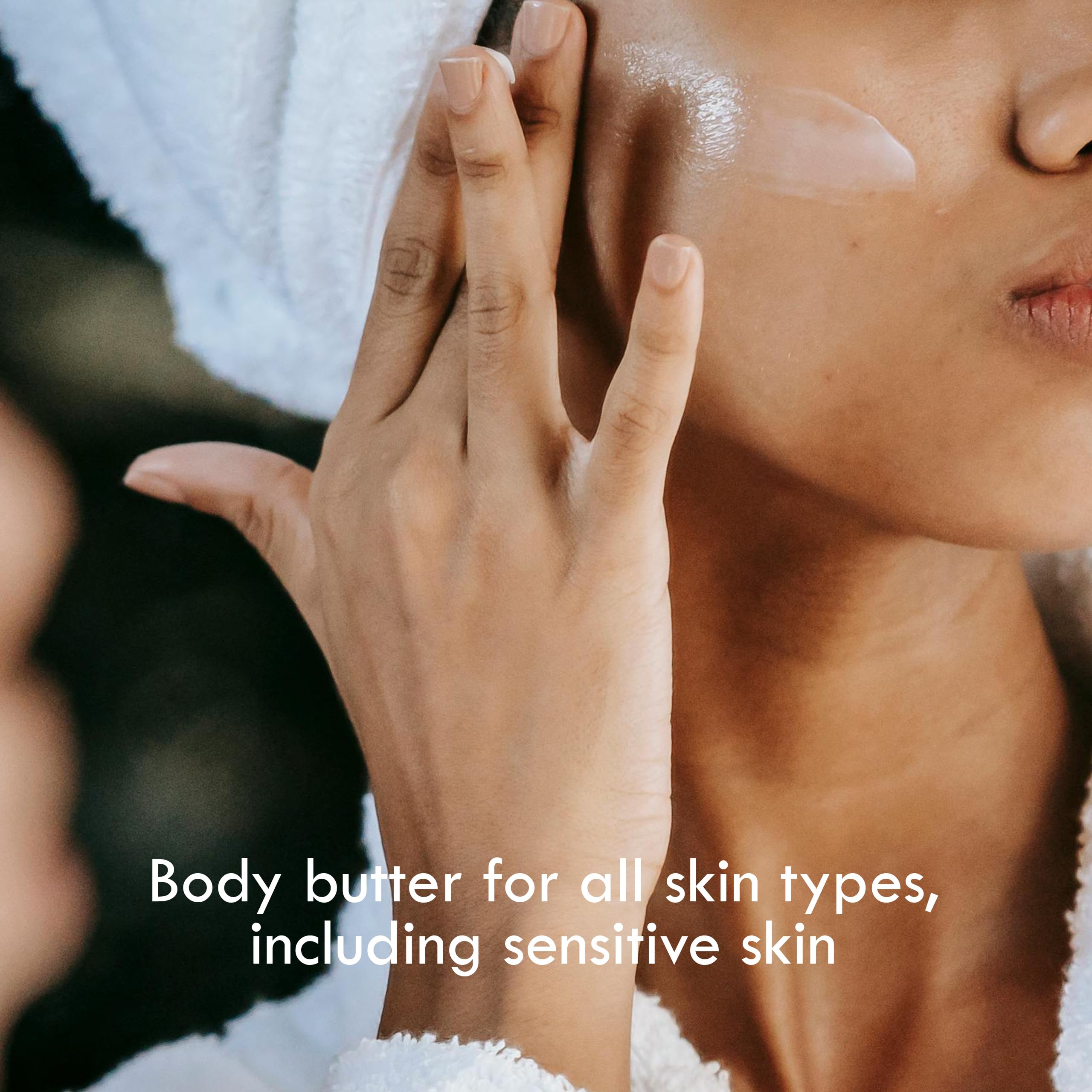 Better Shea Butter Mango Butter application sur main penetration douce et nourrissante